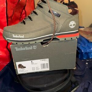 Timberland Men's Olive Boots NEW SIZE 8